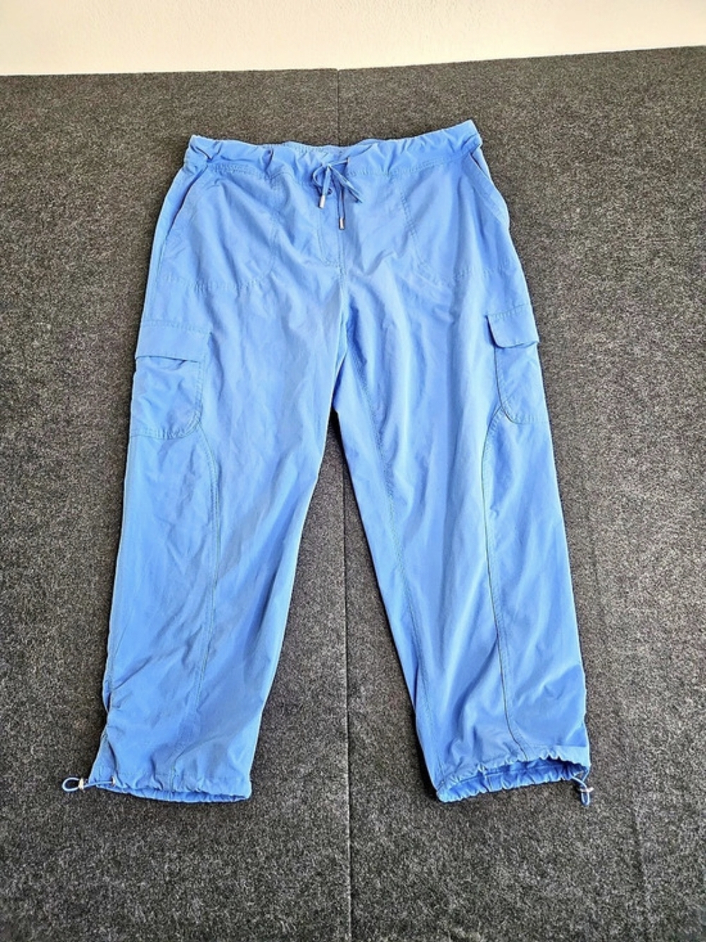 Chico's Zenergy Cargo Pants Blue Size 2.5